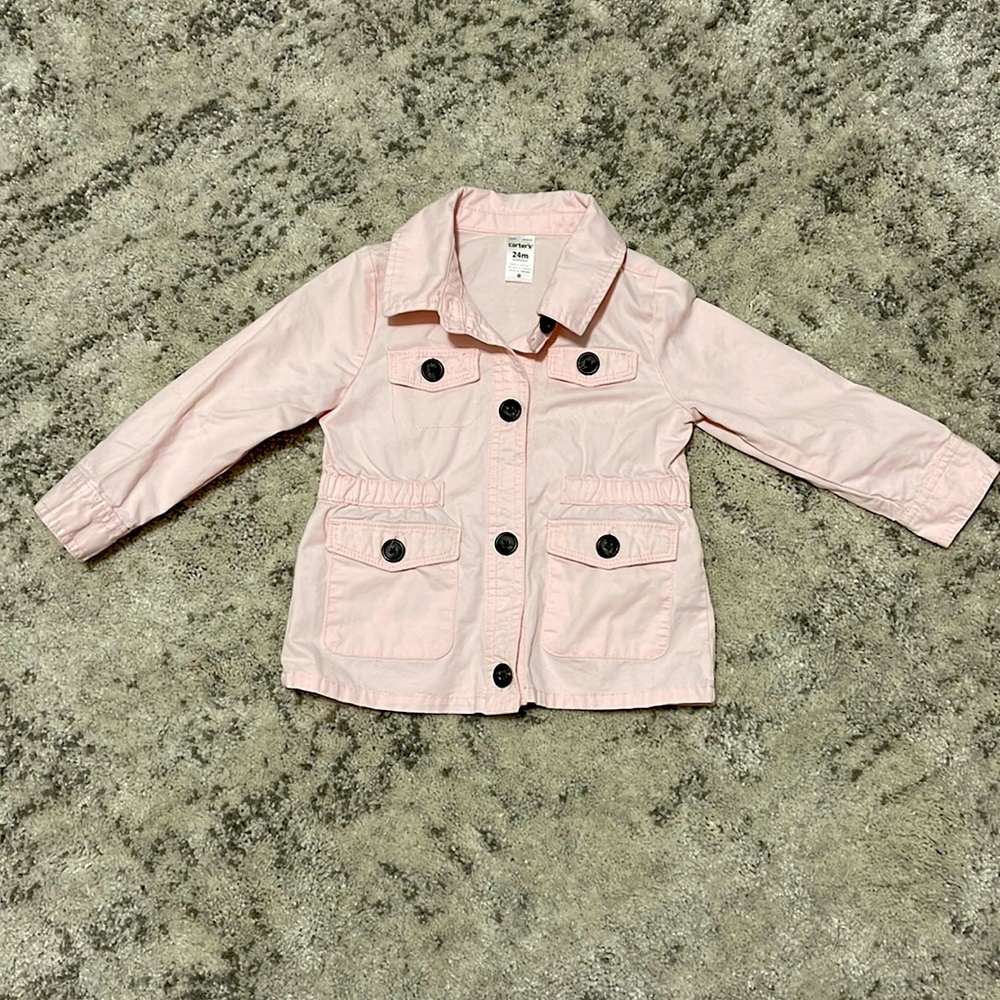 Carters Spring Jacket - Light Pink